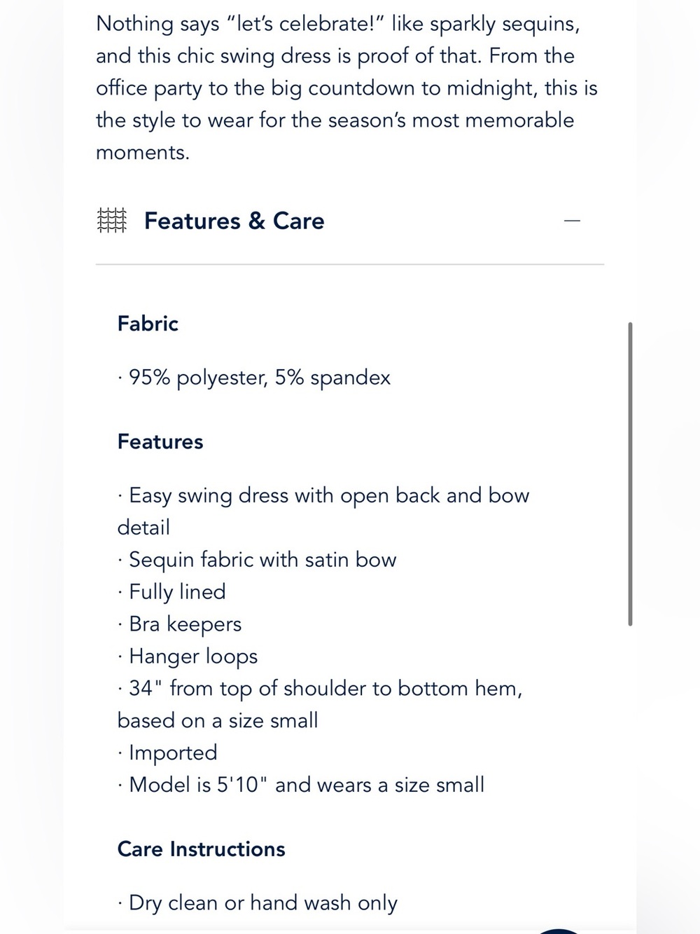 VINEYARD VINES ๐ณ โKikiโ Sequence Mini Dress - Picture 7 of 9